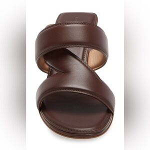 Authentic Bottega Veneta Dark brown sandals size 37.5 (7.5 US)